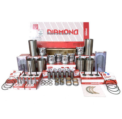 MITSUBISHI 6D34 6D34T Full Overhaul Kit With ME220470 ME220454 Piston For Excavator SK230-6 SK230-6E SK200-6