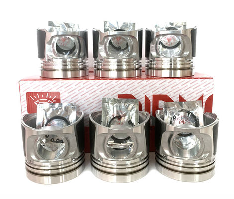 D6E Engine Parts Piston With Snap Ring 0450-1382 For Excavator EC210 EC210B EC240B EC220