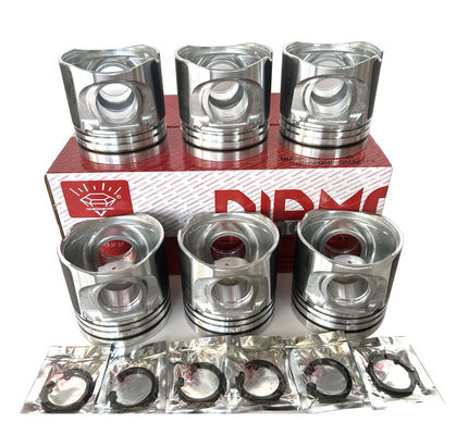  C7.1 Engine Parts Piston With Snap Ring 3707998 T415098 3707997 Silver For  7.1 Perkins 1104 1106
