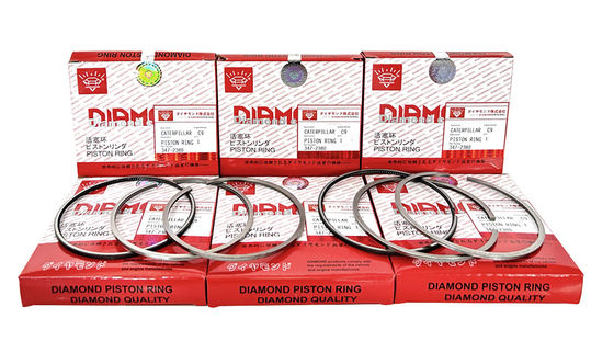 Cat C9 Engine Parts 347-2380 347-2381 347-2382 Piston Ring For 324-7380 Piston