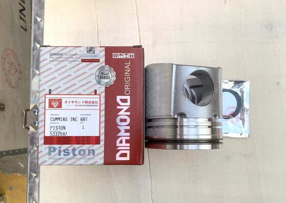 Piston de qualité QSB5.9 6BT avec segment d'arrêt 5332597 5273438 5405793 5395765