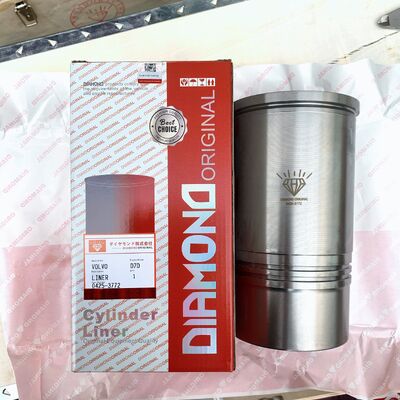 Chemise de cylindre de pièces de moteur D7D D7E de haute qualité 0425-3772 20405909 VOE20450770 pour pelle EC290B